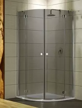 Душевой уголок Radaway Torrenta PDD 80x80x195 см стекло графит