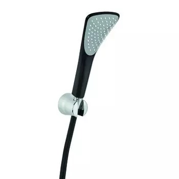Душевой гарнитур Kludi Fizz 1S 6765087-00 черный матовый/хром