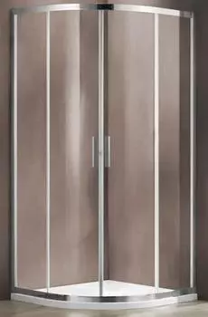 Душевой уголок Vincea Garda VSQ-1G100CL 100x100 см хром, стекло прозрачное