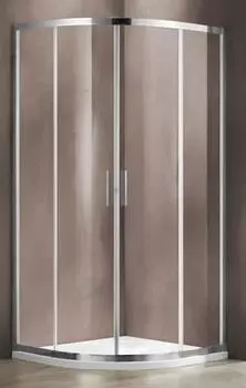 Душевой уголок Vincea Garda VSQ-1G800CL 80x80см хром, стекло прозрачное