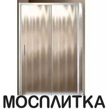 Душевой уголок Vincea Garda VSR-1G8014CH 140x80 см хром, стекло шиншилла