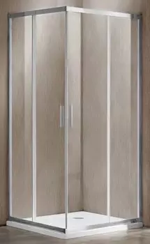 Душевой уголок Vincea Garda VSS-1G8010CL 100x80 см хром, стекло прозрачное