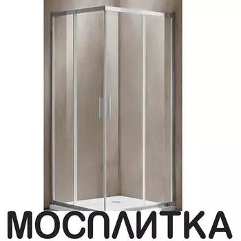 Душевой уголок Vincea Garda VSS-1G9010CL 100x90 см хром, стекло прозрачное