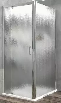 Душевой уголок Vincea Intra VSR-1I901080CH 90/100x80 см хром, стекло шиншилла