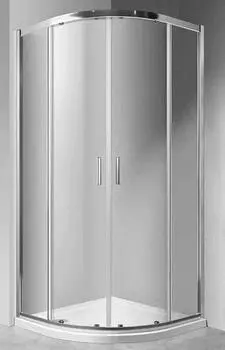 Душевой уголок Vincea Scala VSQ-2SC100CL 100x100 см хром, стекло прозрачное