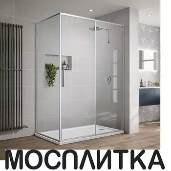 Душевой уголок Vincea Slim-U VSR-2SU9012CL, 1200*900, хром, стекло прозрачное