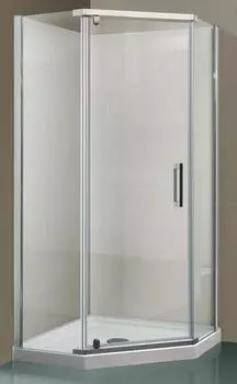 Душевой уголок Vincea Stresa VSP-1S100CL 100x100 см хром, стекло прозрачное