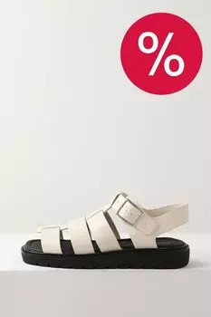 Сандалии кожаные Calvin Klein