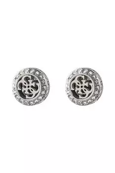 Серьги-пусеты с кристаллами Guess