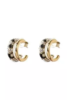 Серьги с кристаллами Guess
