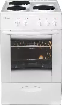 Плита электрическая Лысьва ЭП 301 MC (без крышки) белая