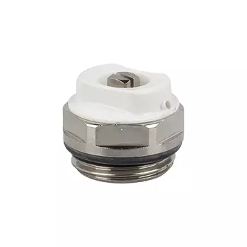 Воздухоотводчик правый SR Rubinetterie 0001-1 1/2 НР(ш) для радиатора ручной (0001-1500N000)