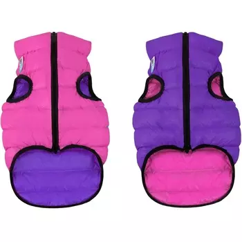 AiryVest Курточка двухсторонняя, розово-фиолетовая