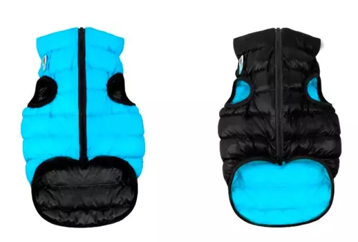 AiryVest Курточка двухсторонняя, салатово-голубая