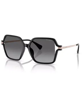 Женские поляризационные солнцезащитные очки RA5319U Ralph by Ralph Lauren, черный