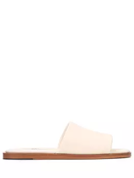 Шлепанцы кожаные BALLY