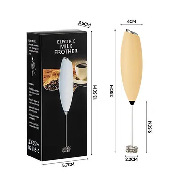Ручной мини-вспениватель молока и яиц Battery-Powered Frother Boxed [No Battery]