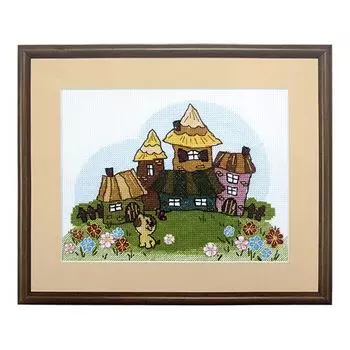 ВТ-004 Набор для вышивания 'Чарівна Мить' Crystal Art 'Весенняя прогулка', 20*15 см