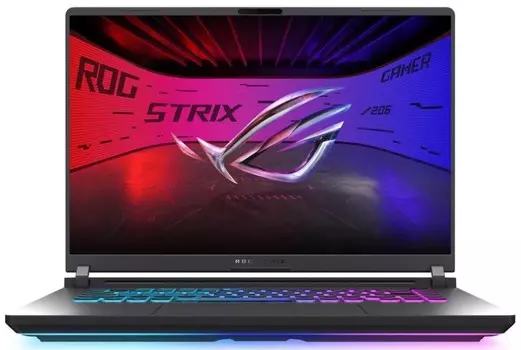 Ноутбук ASUS ROG Strix G16 G615LW-S5080 90NR0LG1-M00330 U9 275HX/32GB/1TB SSD/GeForce RTX5080 16GB/16" IPS WQXGA/WiFi/BT/сam/noOS/grey