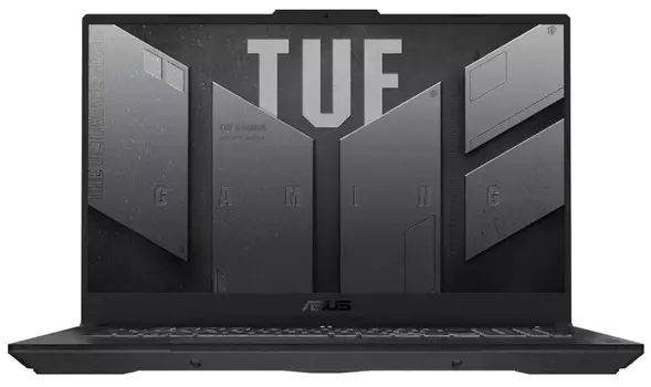 Ноутбук ASUS TUF A17 FA707NUR-HX023 90NR0JL5-M00150 Ryzen 7 7435HS/16GB/1TB SSD/GeForce RTX4050 6GB/17.3" IPS/WiFi/BT/cam/noOS/black