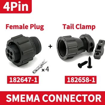 4 /9/14Pin AMP/TE type182919-1 206153-1 182647-1 SMT auto sensor plug connector for SMEMA Car,4P plug with Pin