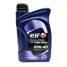 масло моторное ELF Evolution 700 Turbo Diesel 10W40, 1 л