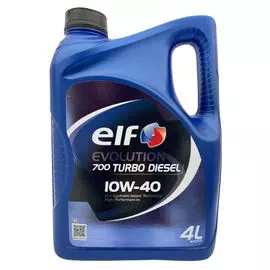 масло моторное ELF Evolution 700 Turbo Diesel 10W40 4л