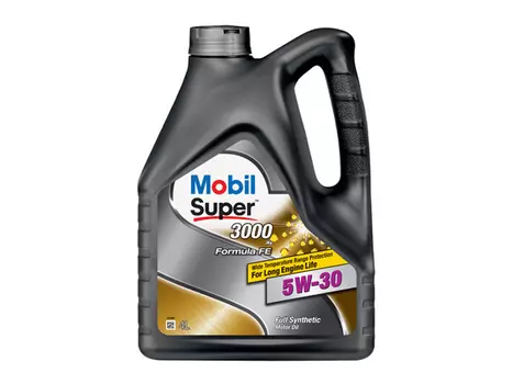 масло моторное MOBIL Super, 3000 Formula FE 5W30, 4 л