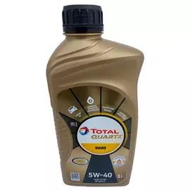 масло моторное TOTAL Quartz, 9000 5W40, 1 л