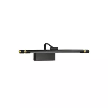 Подсветка зеркал и полок Lumina Deco LDW 6030-550 BK+GD