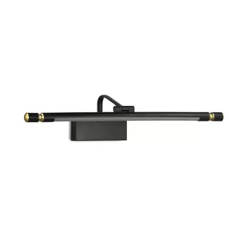 Подсветка зеркал и полок Lumina Deco LDW 6030-650 BK+GD