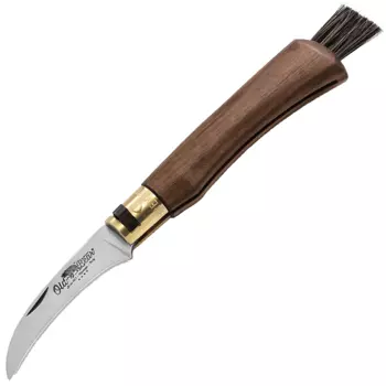 Складной грибной нож Antonini Old Bear® Mushroom Walnut, сталь 420, рукоять ореховое дерево