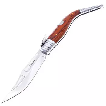 Складной нож Bandolera Martinez, нержавеющая сталь, рукоять древесный пластик