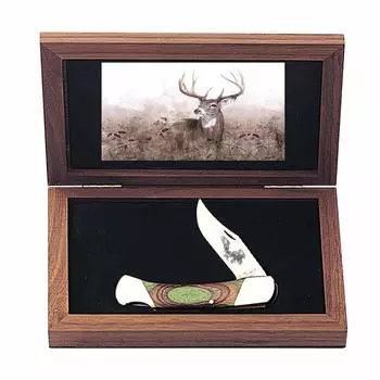 Складной нож Bear &amp; Son, Wildlife, S297OIM, в подарочной упаковке