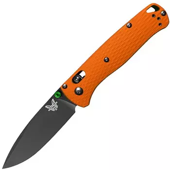 Складной нож Benchmade Bugout, сталь M4, рукоять оранжевый G10