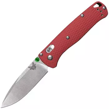 Складной нож Benchmade Bugout, сталь S30V, рукоять красный G10