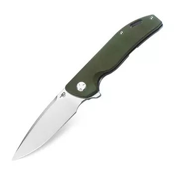 Складной нож Bestech Bison, сталь D2, FrameLock, рукоять титан/G10