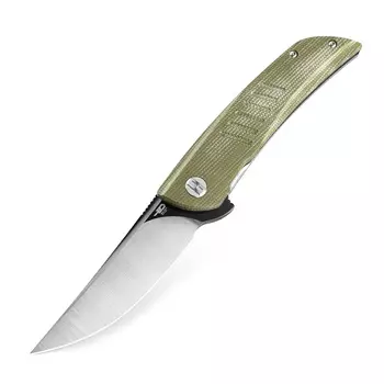 Складной нож Bestech Swift, сталь D2, рукоять зеленая микарта