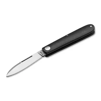 Складной нож Boker Barlow Prime EDC Black, сталь N690, рукоять микарта