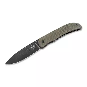 Складной нож Boker Exskelibur I Framelock Micarta, сталь D2, рукоять микарта