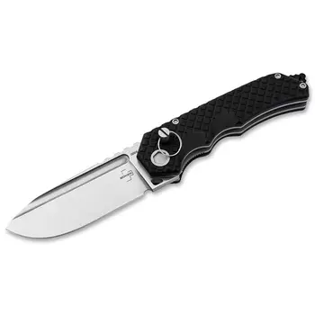 Складной нож Boker Hermod Folder, сталь D2, рукоять G10, черный