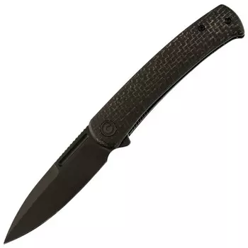 Складной нож Caetus CIVIVI, сталь 14C28N, рукоять Black Burlap Micarta