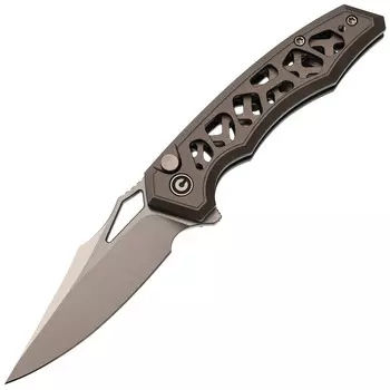 Складной нож CIVIVI Anaaki, сталь Nitro-V, рукоять серый алюминий