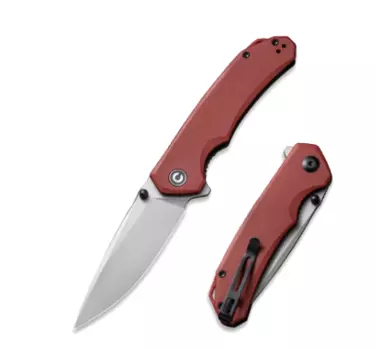 Складной нож CIVIVI Brazen, сталь 14C28N, Burgundy G10