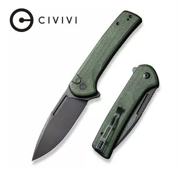 Складной нож CIVIVI Conspirator Green, сталь Nitro-V, Micarta