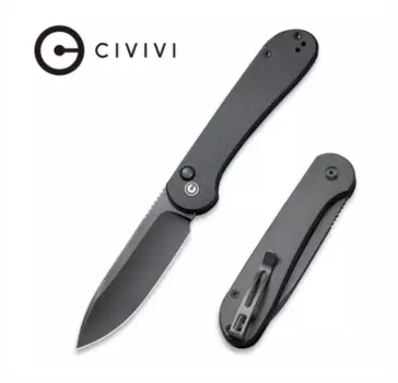Складной нож CIVIVI Button Lock Elementum, сталь 14C28N, рукоять G10