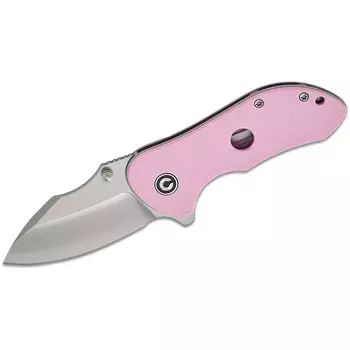 Складной нож Civivi Gordo, сталь D2, рукоять G10, розовый
