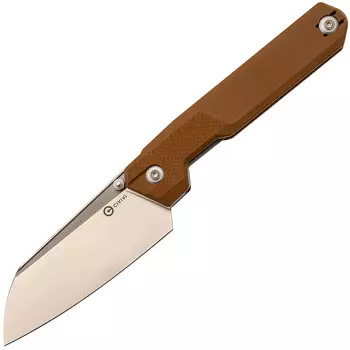 Складной нож CIVIVI Hid, сталь 14C28N, рукоять G10, коричневый