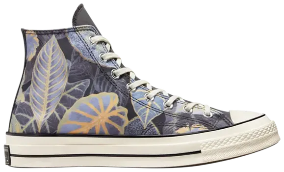 Кроссовки Converse Chuck 70 High Tropical Leaf, серый