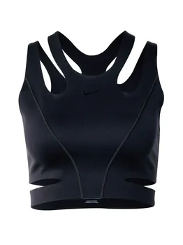 Спортивный бюстгальтер без косточек NIKE, черный